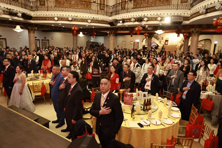 纽约东北同乡会金蛇狂舞春宴