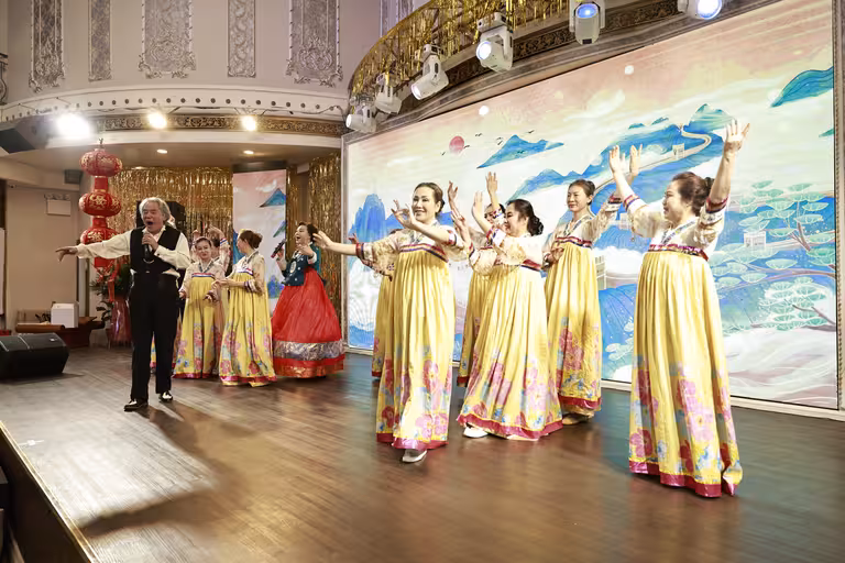 纽约东北同乡会金蛇狂舞春宴