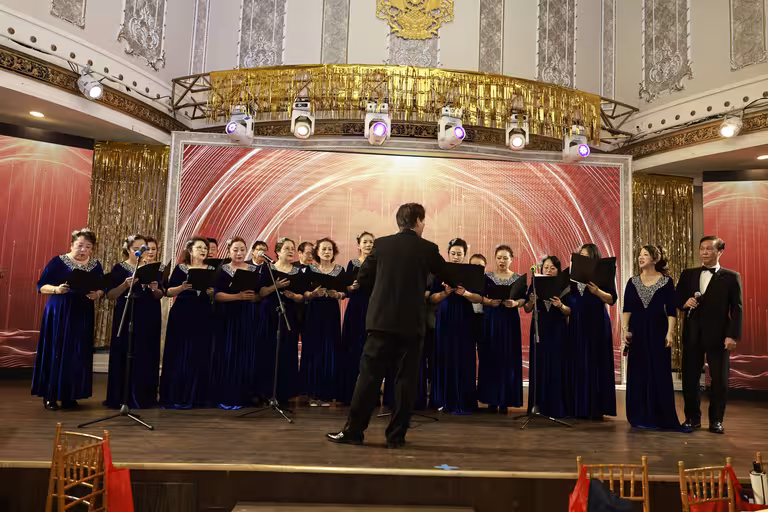 纽约东北同乡会金蛇狂舞春宴