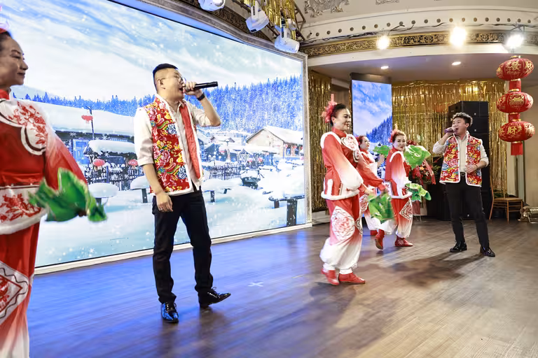 纽约东北同乡会金蛇狂舞春宴