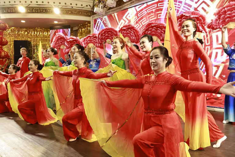 纽约东北同乡会金蛇狂舞春宴