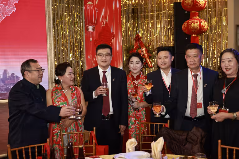 纽约东北同乡会金蛇狂舞春宴