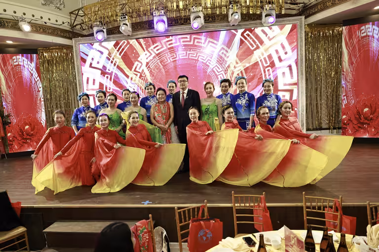 纽约东北同乡会金蛇狂舞春宴