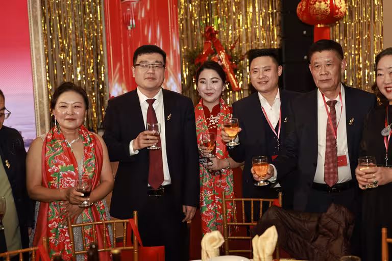 纽约东北同乡会金蛇狂舞春宴