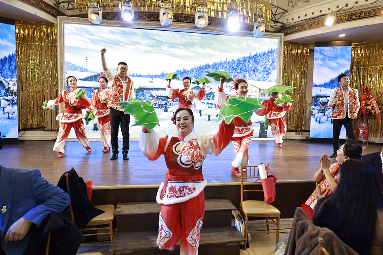 纽约东北同乡会金蛇狂舞春宴