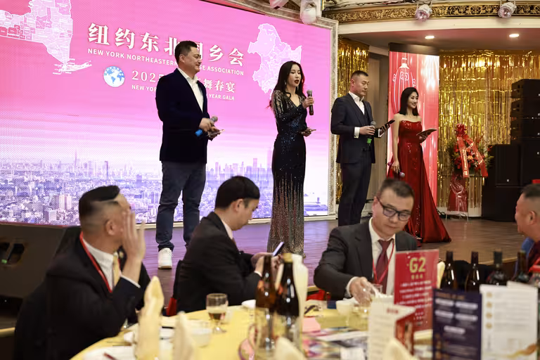 纽约东北同乡会金蛇狂舞春宴